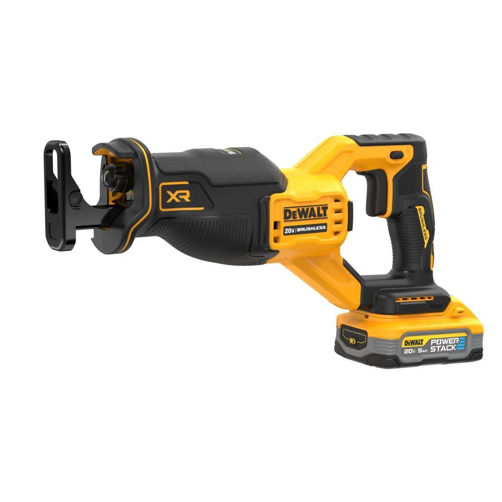20V MAX DEWALT Reciprocating Saw, Cordless, Battery and Charger Included (DCS382H1)
