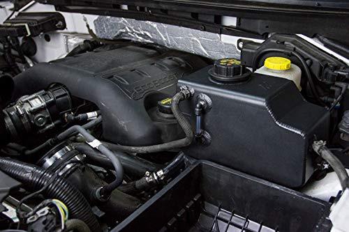 Mishimoto Expansion Tank MMRT-F150-11EMWBK Fits Ford F-150 2011-2014 Micro-Wrinkle Black