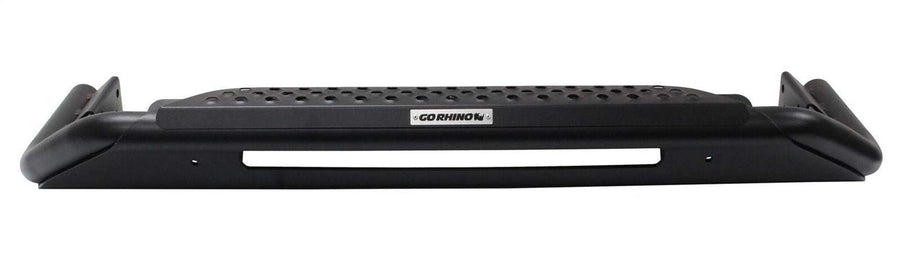 RC3 Skid Plate Bull Bar Go Rhino w/ Center Steel Step, Hole for 20" Single Row LED Light Bar, & Mounting Brackets | 561460T | Fits 2015 - 2020 Chevrolet Colorado & GMC Canyon (Excludes ZR2 & Denali)