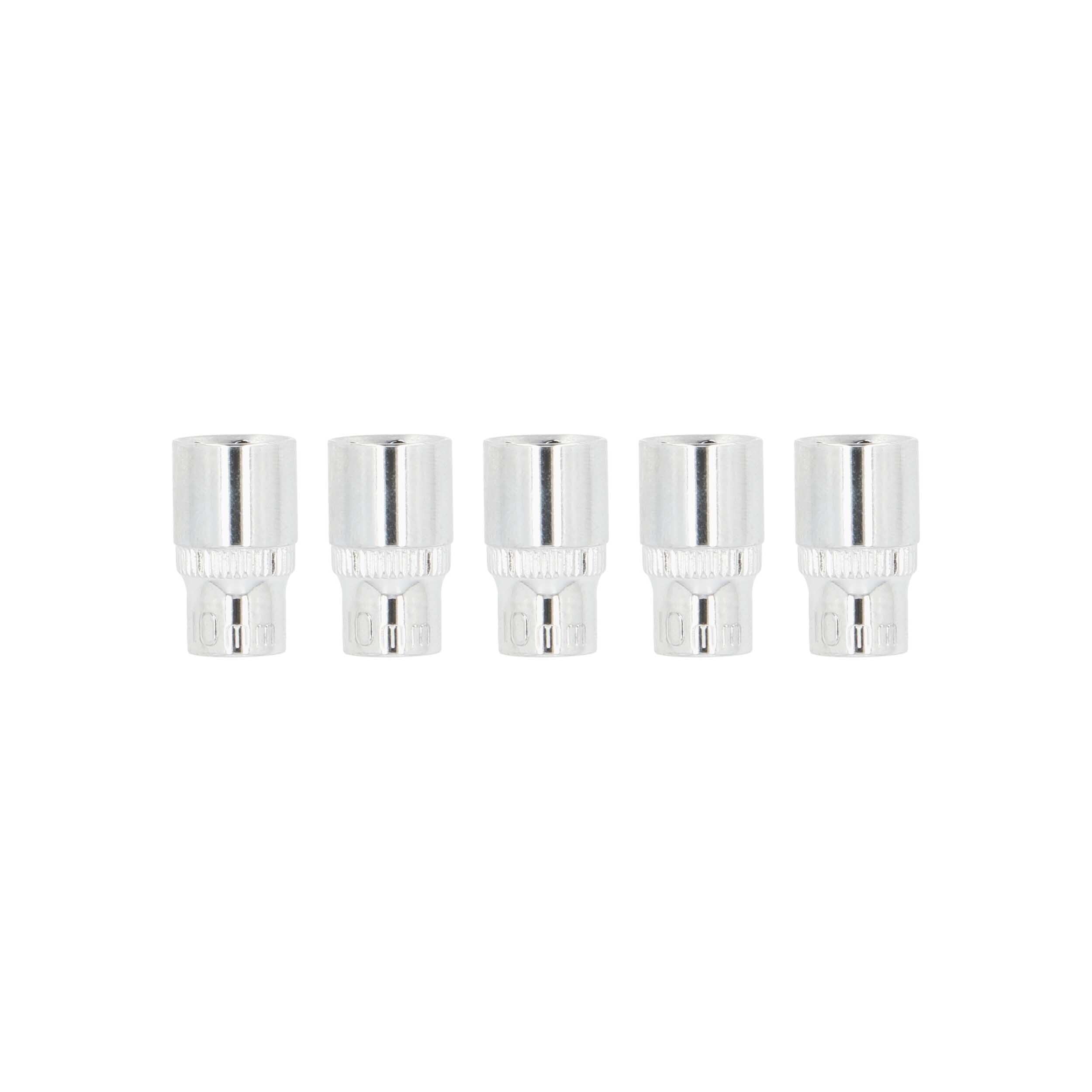 Socket 10MM Metra Brands 1/4" Drive Short Wall 6pt