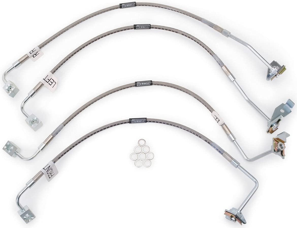 Edelbrock RUSSELL 695960 Brake Hose for Jeep Wrangler JK
