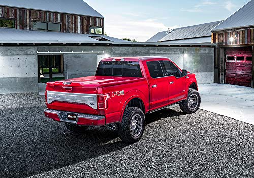 UnderCover Elite LX RealTruck One-Piece Truck Bed Tonneau Cover | UC2138L-UH | Fits 2011 - 2014 Ford F-150 (UH - Tuxedo Black) 6' 7" Bed (78.8")