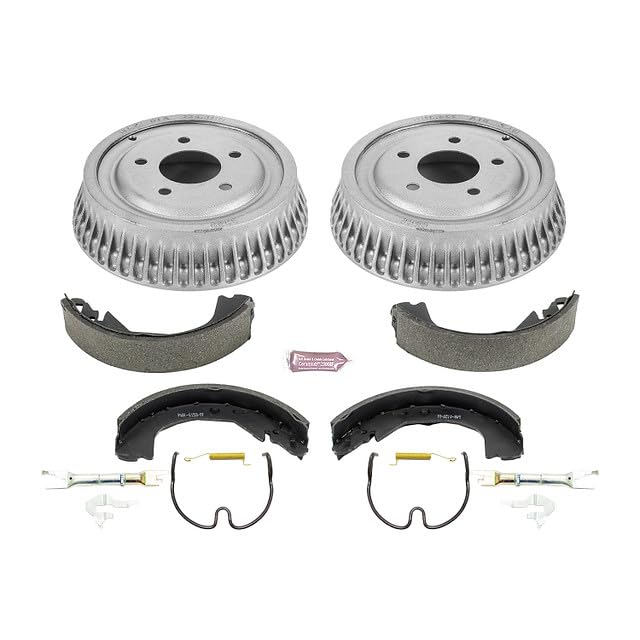 Power Stop KOE15321DK Rear Brake Kit-OE Brake Drums & Ceramic Brake Pads For Century, LeSabre, Lumina, Lumina APV, Venture, Olds Silhouette, Montana, Trans Sport [Model Specific]