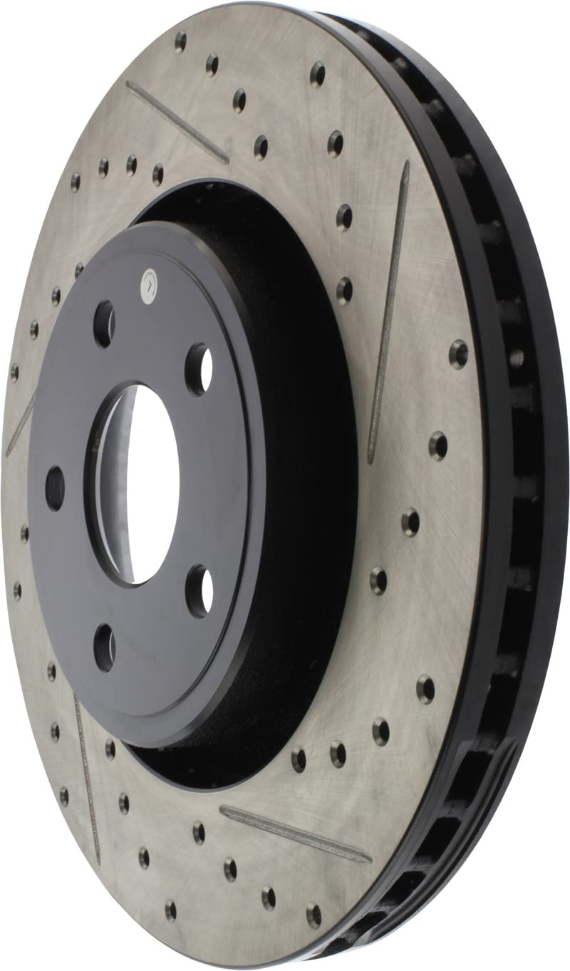 Sport Drilled/Slotted Brake Rotor StopTech 127.58008R (Front Right), 1 Pack