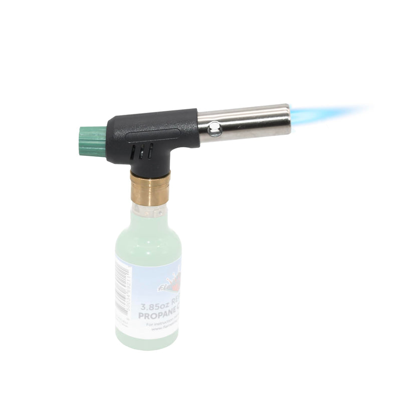 Flame King Mini Propane FK-PV777CGA Blow Torch Head 10,000 BTU for Kitchen, Soldering, Searing, Charcoal/Fire Pit Lighting