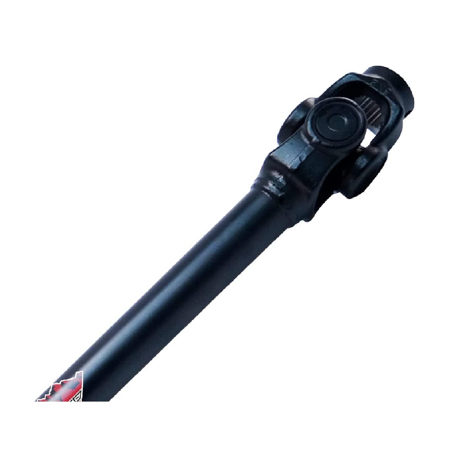 Front Rugged Propeller Shaft for (2021-22) Segway Fugleman, in Heat Treated Carbon Steel & Powder Coated Black Shafts for Extreme Durability, U-Joints with Greased Fittings OEM: U09P21100001