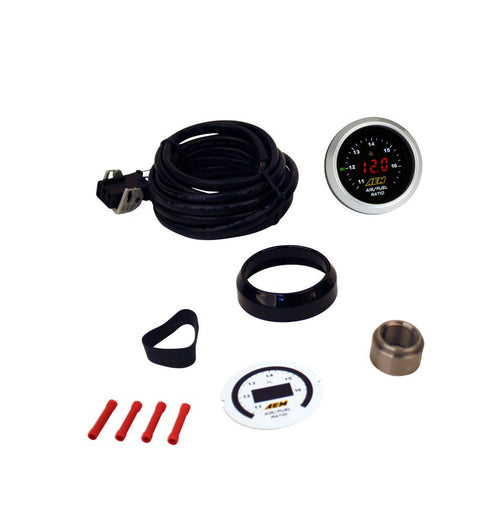 AEM 30-4110NS Wideband Digital UEGO Gauge without Sensor, Black, 6.025 inches