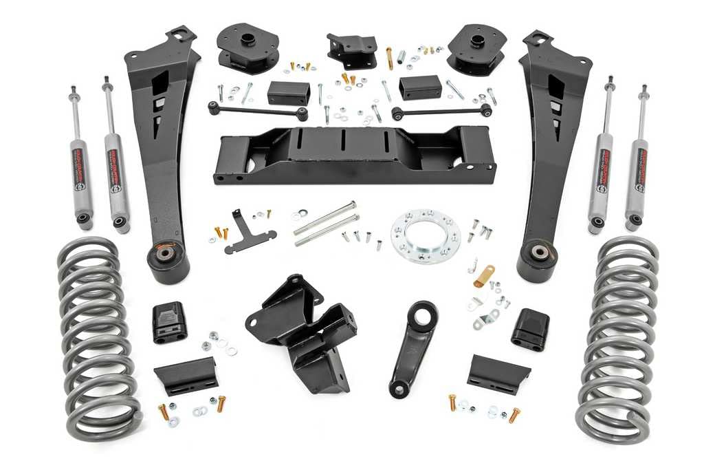 5" Lift Kit Rough Country w/N3 Shocks for 2019-2024 Ram 2500 4WD | AISIN - 37930
