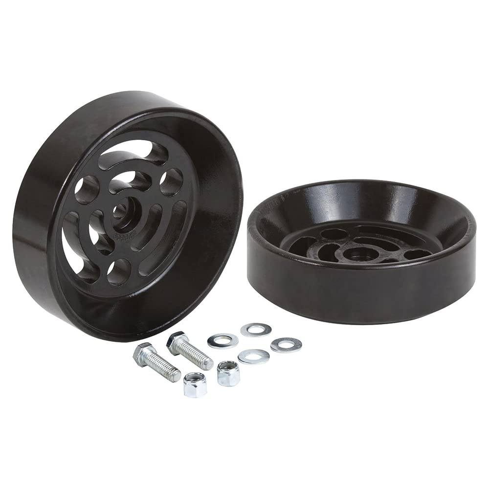 Air Bag Cradle Daystar designed for full suspension travel, Fits All 6" diameter convoluted Air Bags, fits any full size of half ton truck, 2/4WD, KU09140BK, Made in America, Black