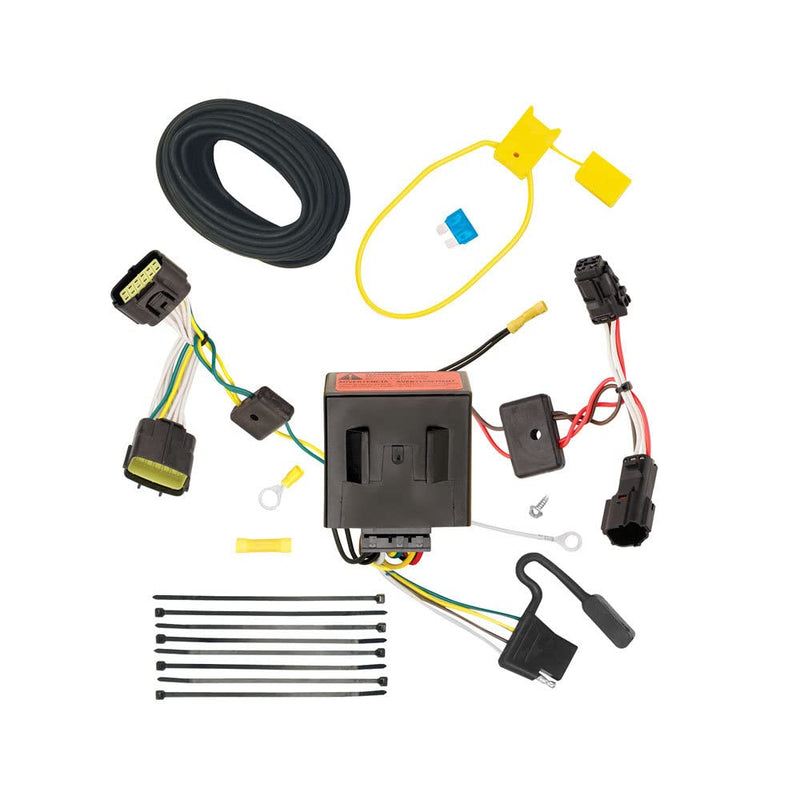 T-One® T-Connector Harness, Tekonsha 4-Way Flat, Compatible with Select KIA Sportage
