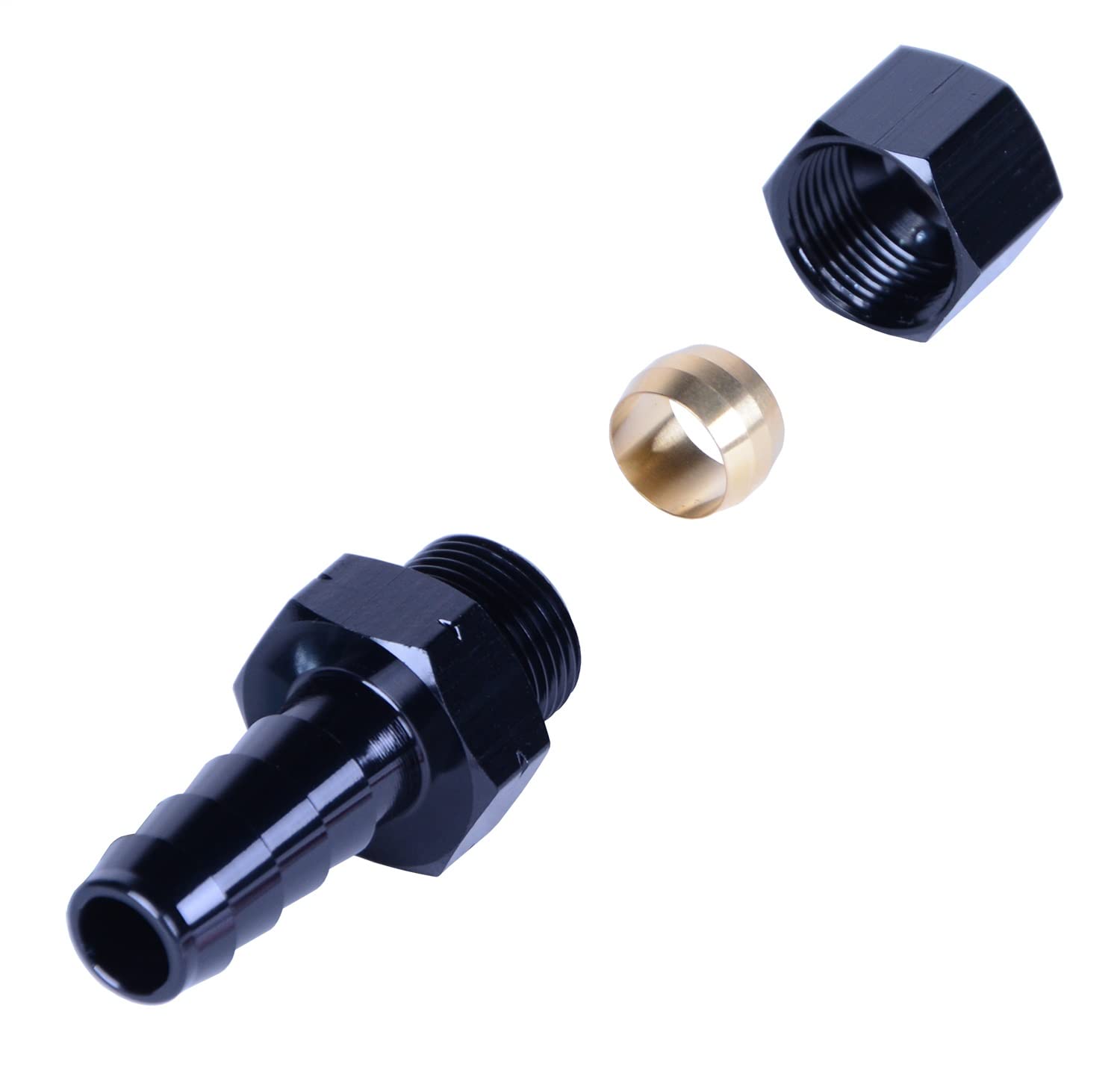 Fitting Derale 3/8inTube to 3/8in Barb