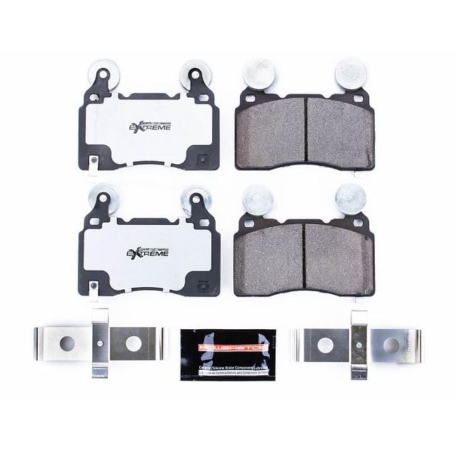 Power Stop Z26 Brake Pad Street Warrior For Cadillac CT6 2016-2018 Chevrolet Camaro 2010-2015 [Model Specific] Z26-1474