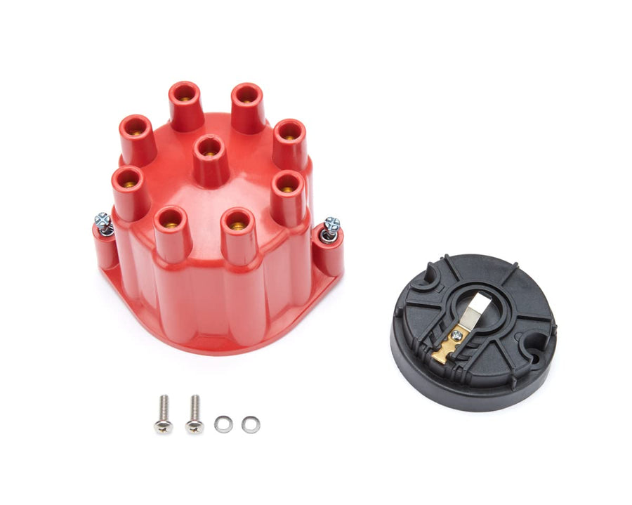 Pertronix Red Cap and Rotor D600701 for Flame-Thrower Billet Distributor 8 Cylinder Engine
