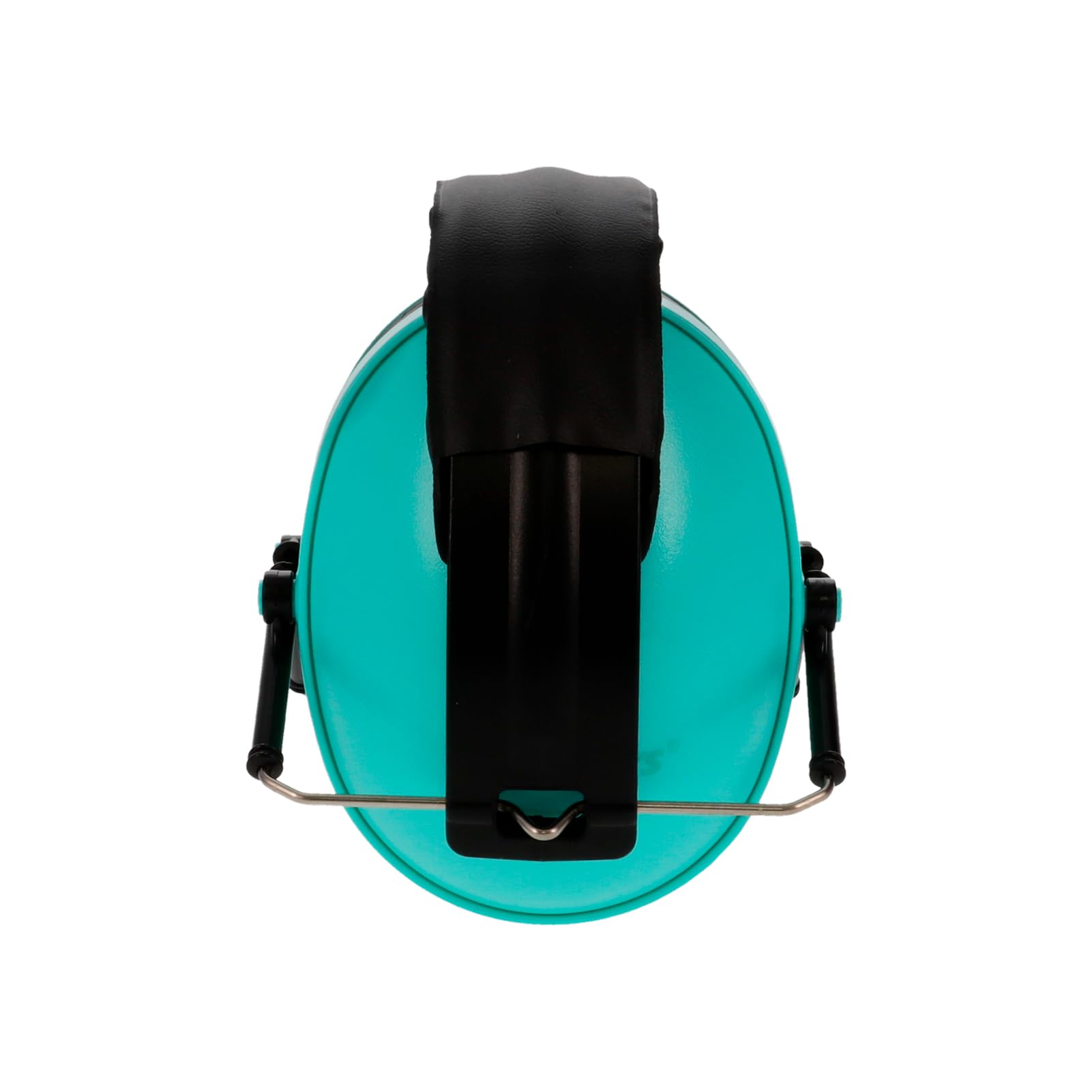 WALKER'S Low Profile Youth & Women's Folding Padded Headband Adjustable Hearing Protection Earmuffs, Teal Muff, Glasses & Plugs Combo