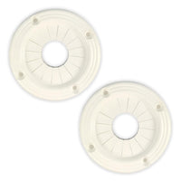 Wht Utility Grommet 3-3/8" Pr