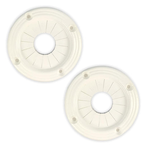 Wht Utility Grommet 3-3/8" Pr