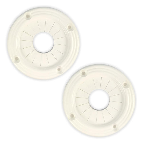 Wht Utility Grommet 3-3/8" Pr