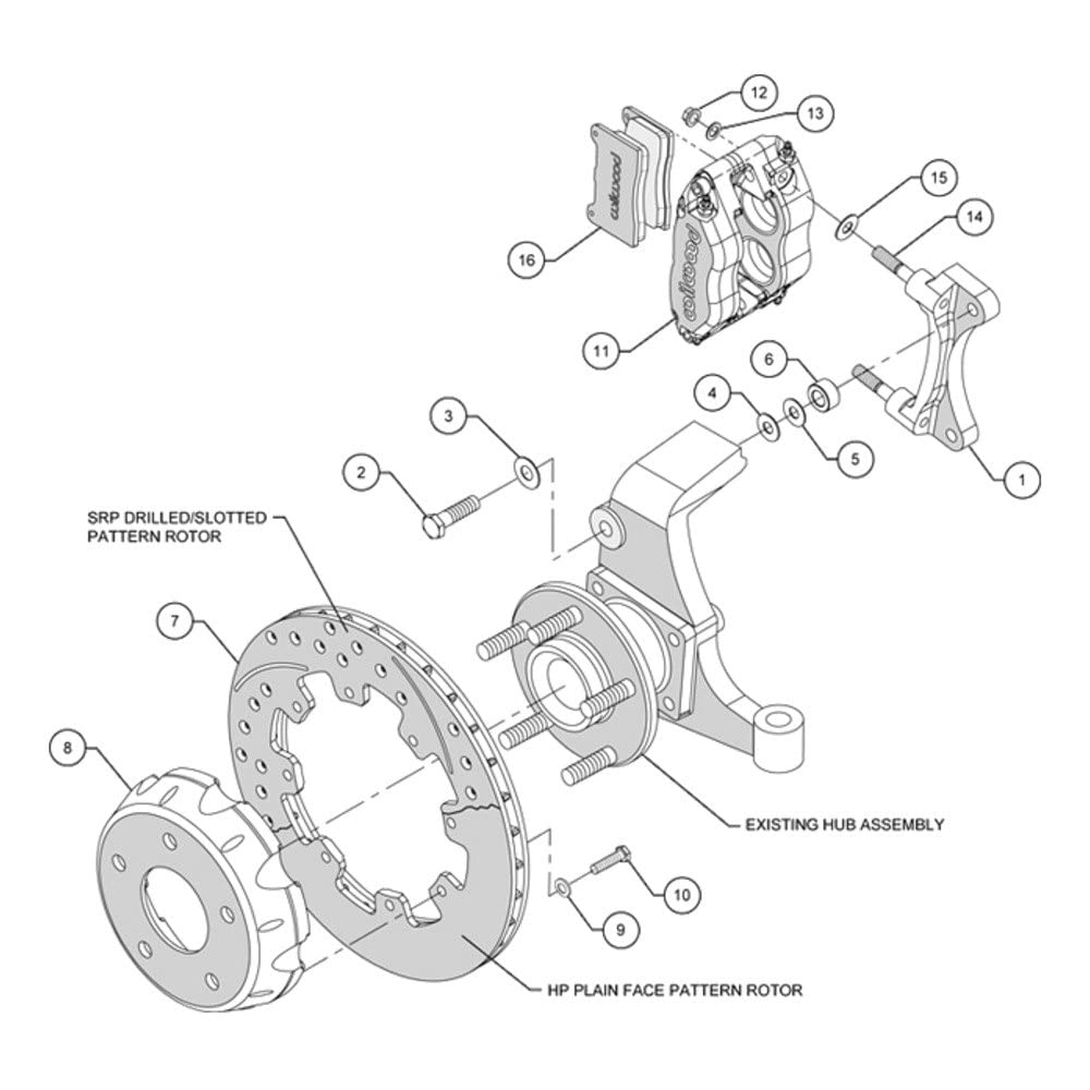 140-10787-D Wilwood Brake Kit