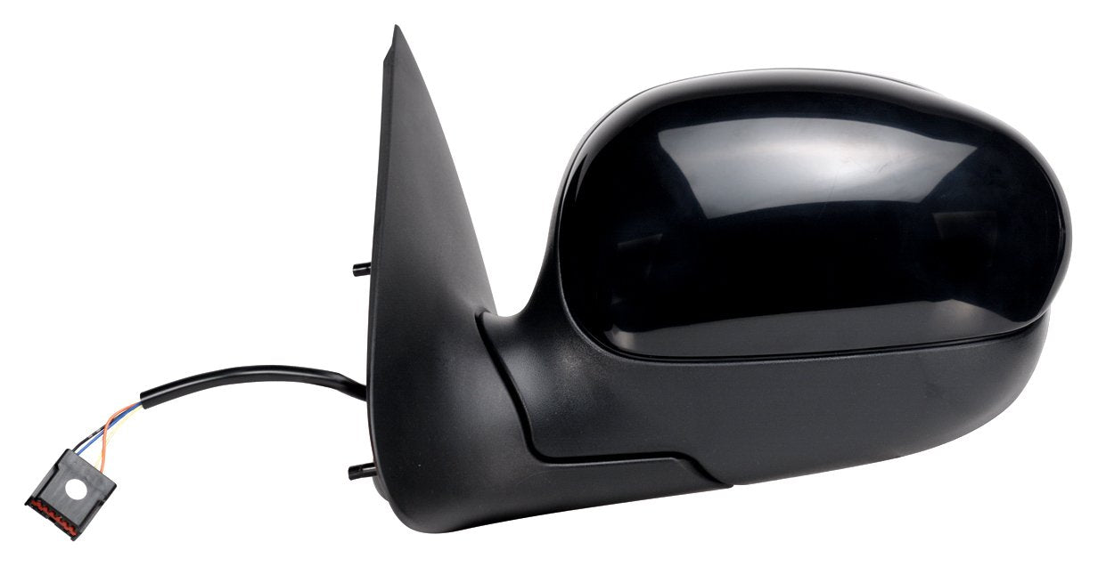 Mirror Driver Side for Ford F150, F250 LD Pick-Up, Black, w/PTM Cover & Turn Signal, Foldaway, Power (Will not fit on Crew Cab Models)