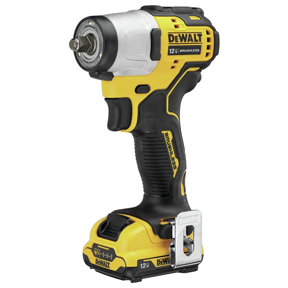 DEWALT 12V MAX* XTREME Impact Wrench, Cordless Kit, 3/8-Inch (DCF902F2)