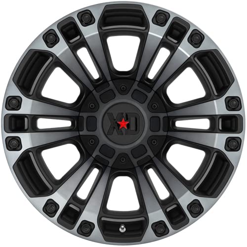 Xd851 XD Series 20x10 8x170-18et Satin Black With Gray Tint Wheel