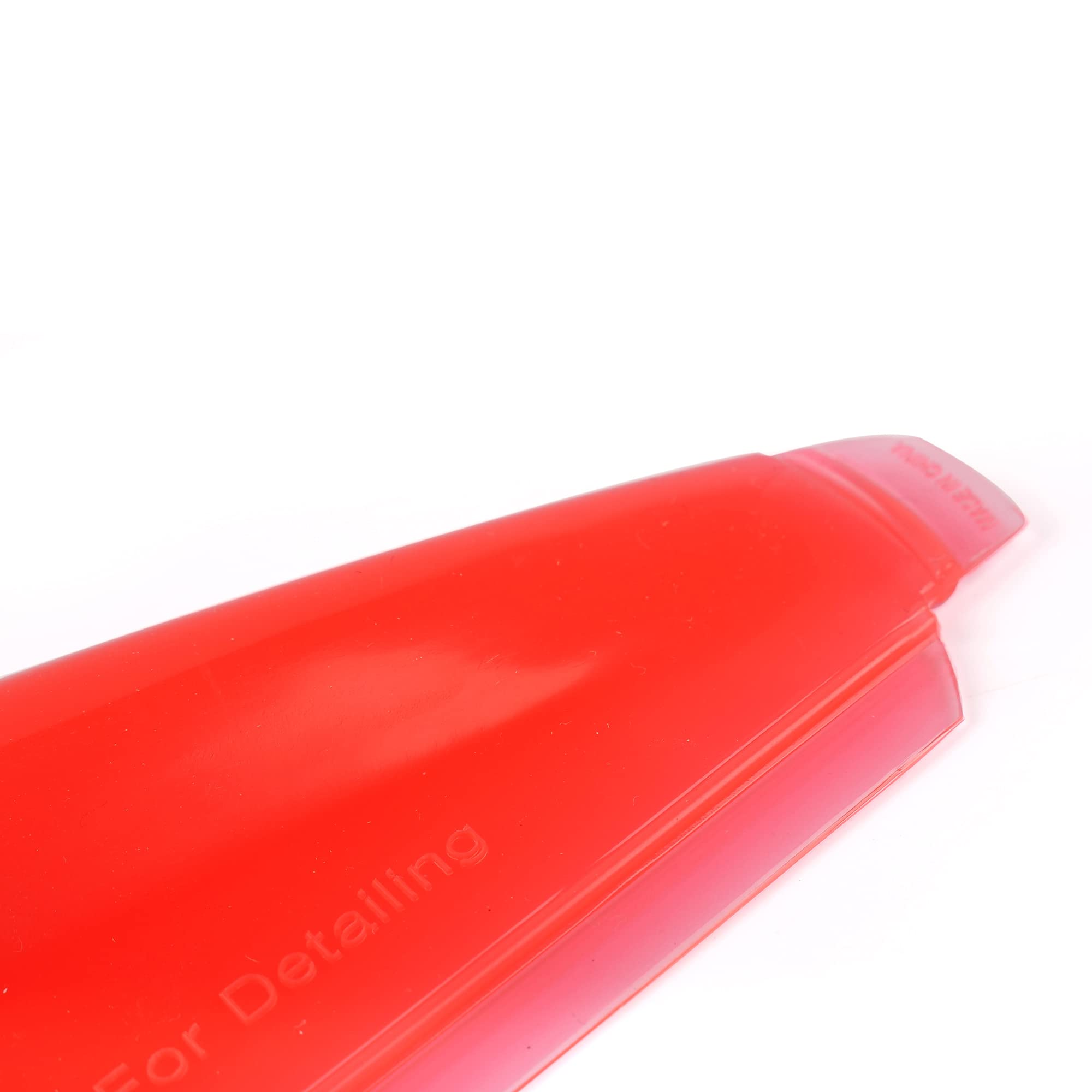 Maxshine Silicone Universal Water Blade for Car Drying – Red – Soft Flexible Squeegee for Quick Water Removal – Safe for Paint, Glass & Windows – Auto Detailing Tool - Red