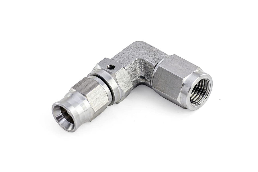 90 Degree HPS Performance -3 Stainless Steel AN Hose End, 350-9003SS