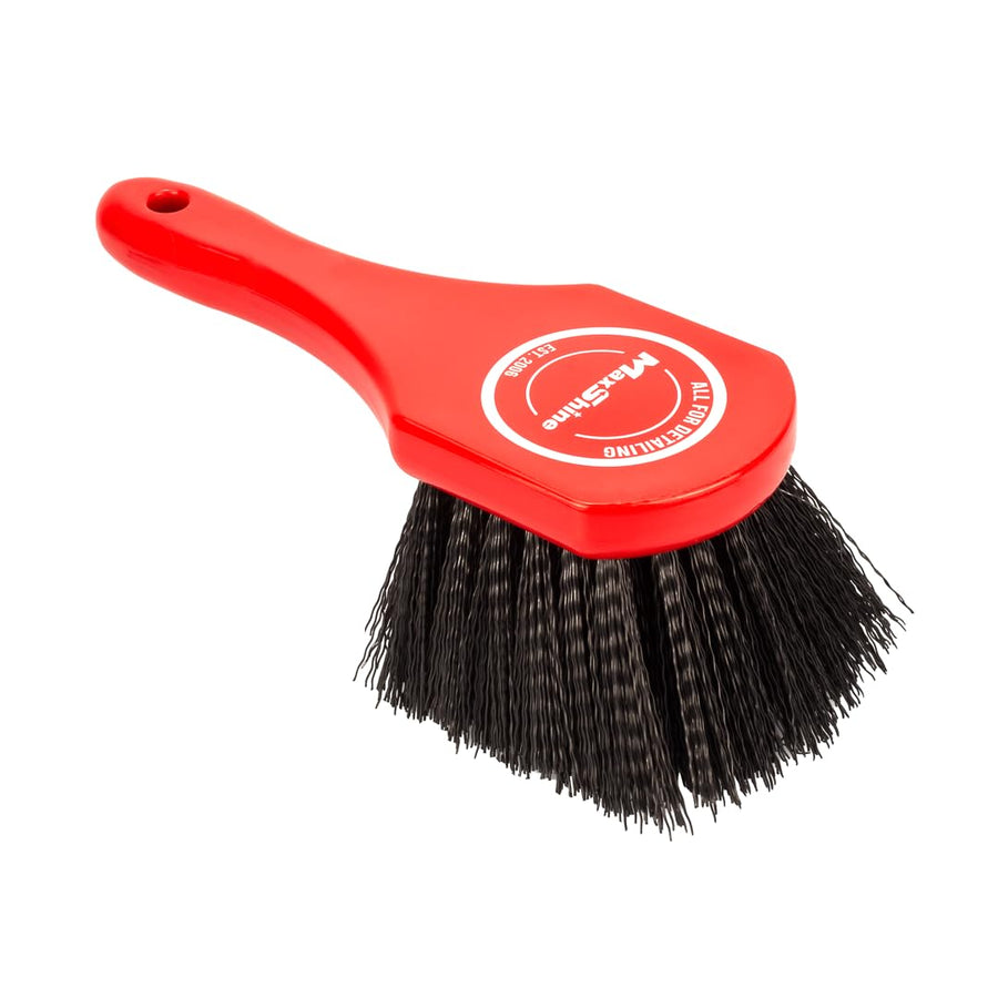 Maxshine Heavy-Duty Universal Wheel & Carpet Cleaning Brush – Ultimate Scrubber for Carpets, Upholstery, Floor Mats & More – Removes Dirt & Stains – Auto & Home Detailing Accessory