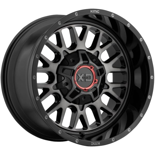 XD842 SNARE Black Wheel BY KMC WHEELS XD SERIES (20 x 9. inches /6 x 78 mm, 18 mm Offset)