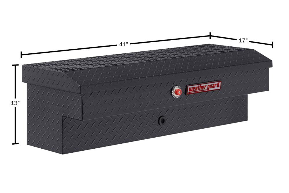 Lo-Side Box Model 184-6-03, Aluminum, Gunmetal Gray, 3.0 cu ft, 41in