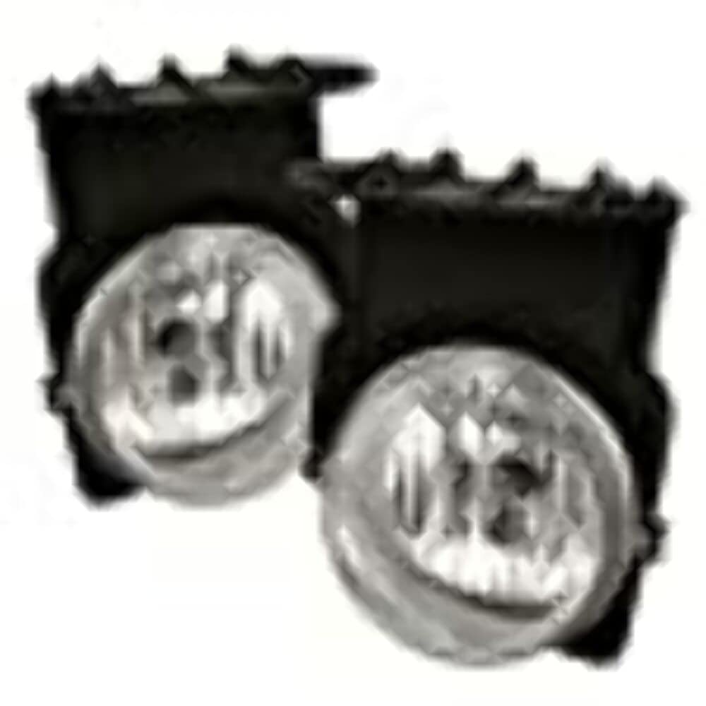 Fog Lights Black/Clear Spyder Auto 5020857