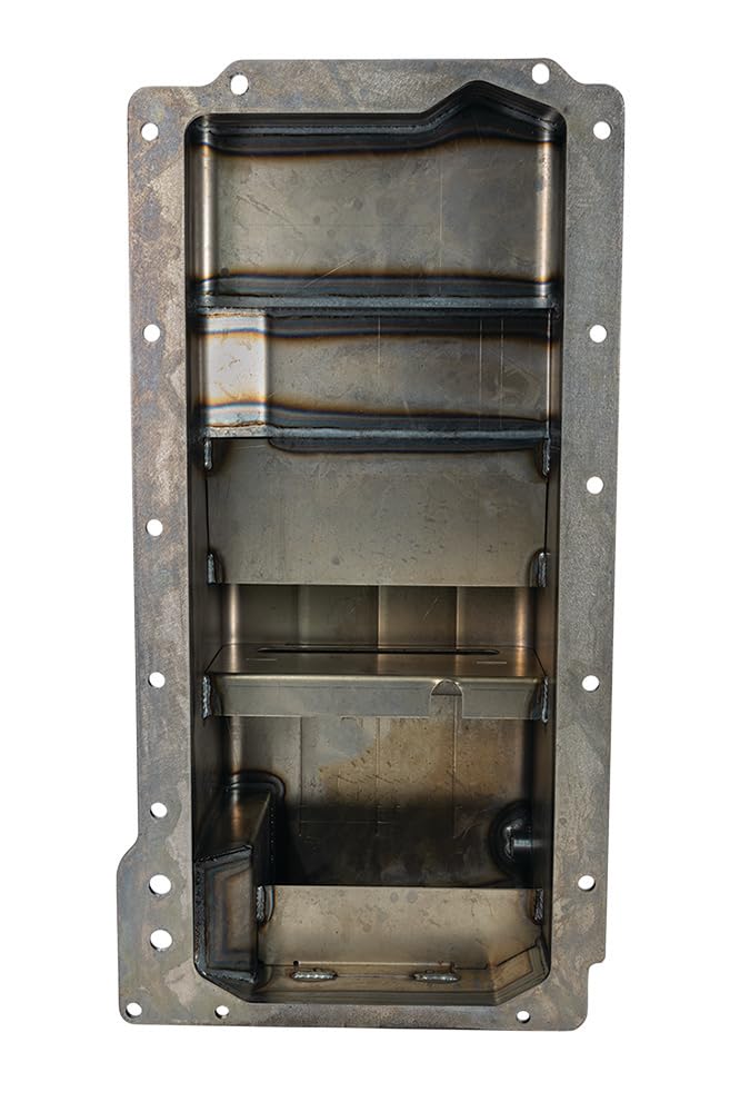 Moroso Steel Wet Sump Oil Pan 20139, Fits GM LS 4.8/5.3/6.0/6.2 Engines in 98-02 Camaro/Firebird