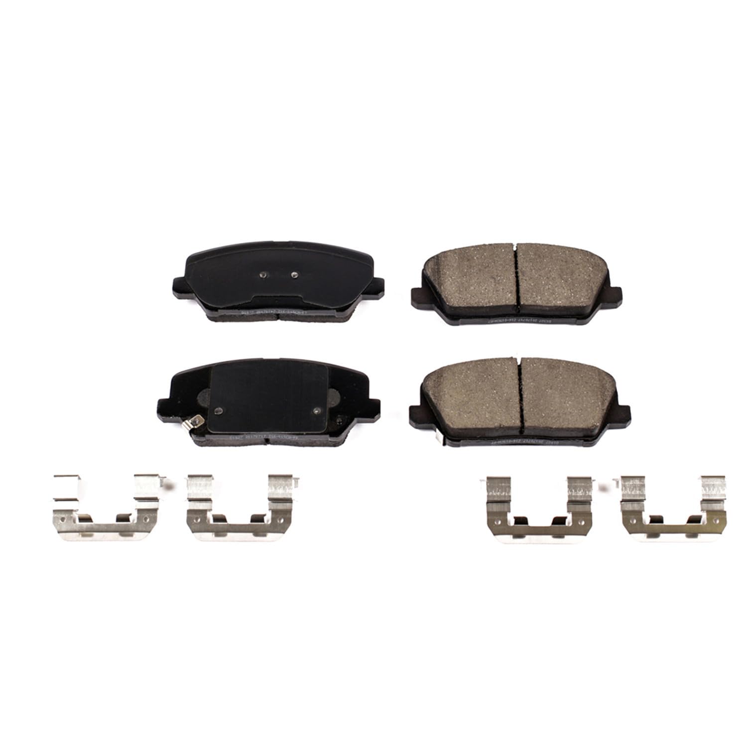 Power Stop Front Brake Kit For Veloster Hyundai 2016-17 | Forte5 Kia 2017-18 - Ceramic Brake Pads With Installation Hardware, 17-1827