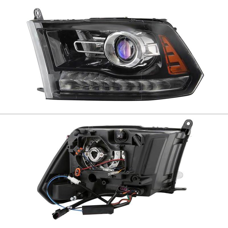 Projector Headlights Xtune (HD-JH-DR09-LEDP-BK) (Akkon)