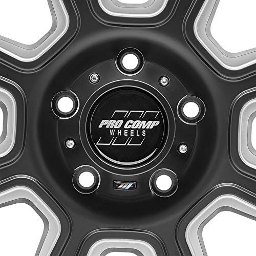 Gunner Pro Comp Wheels Black Wheel with Painted (20 x 10. inches /5 x 150 mm, -18 inches Offset)