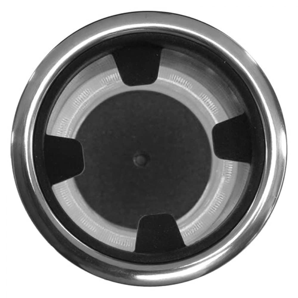 LED Drink Holder T-H MARINE - White with Insert LED-LCHSS-NSRI-W-DP