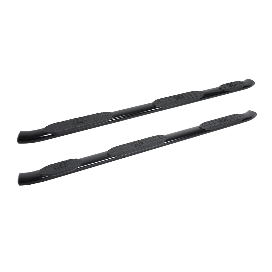 Westin PRO TRAXX 5 Oval Wheel to Wheel Nerf Bars fits 2019-2025 Silverado Sierra 1500 Crew Cab 6'5" Bed (Exc 2019 Silverado LD/Sierra 1500 Limited) Black Pair
