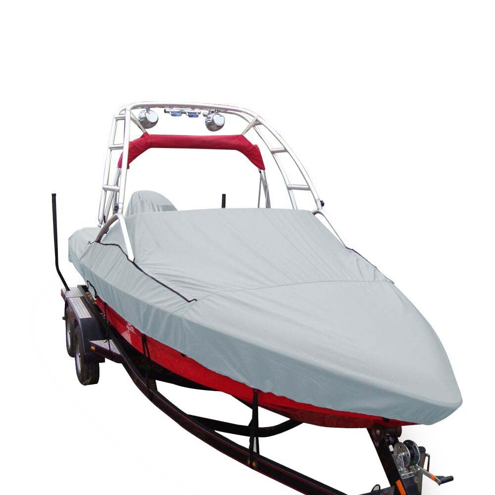 Sun-DURA® Carver Specialty Boat Cover f/18.5' Sterndrive V-Hull Runabouts w/Tower