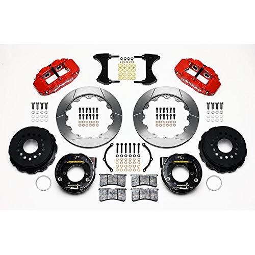 Rear FNSL4R P-Brk Kit,12.88", Red