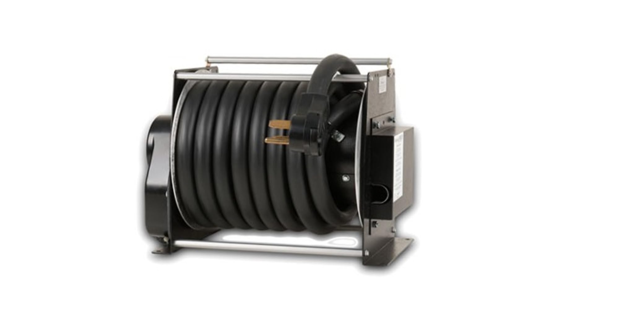 Low Profile 50A Cord Reel w/33ft Power Cord/4ft
