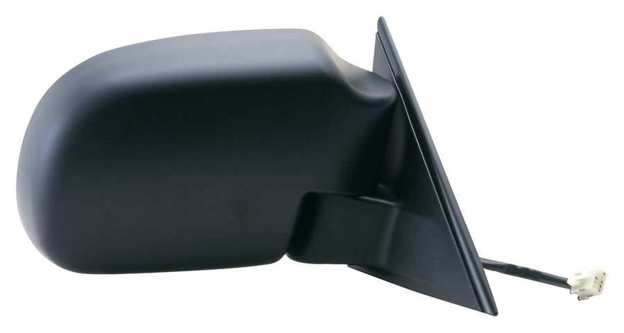 Mirror Passenger Side for Chevy Blazer, S10 P-U, GMC Jimmy, Sonoma P-U, Oldsmobile Bravada, Black, Foldaway, Heated Power