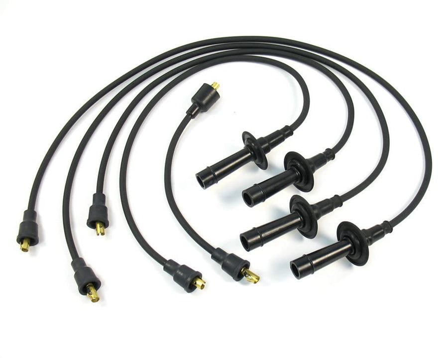 Black Pertronix 704101 Flame-Thrower Custom Fit 4 Cylinder Spark Plug Wire