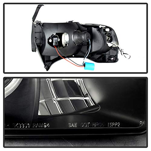 Auto Spyder 5078414 LED Halo Projector Headlights Black/Smoked