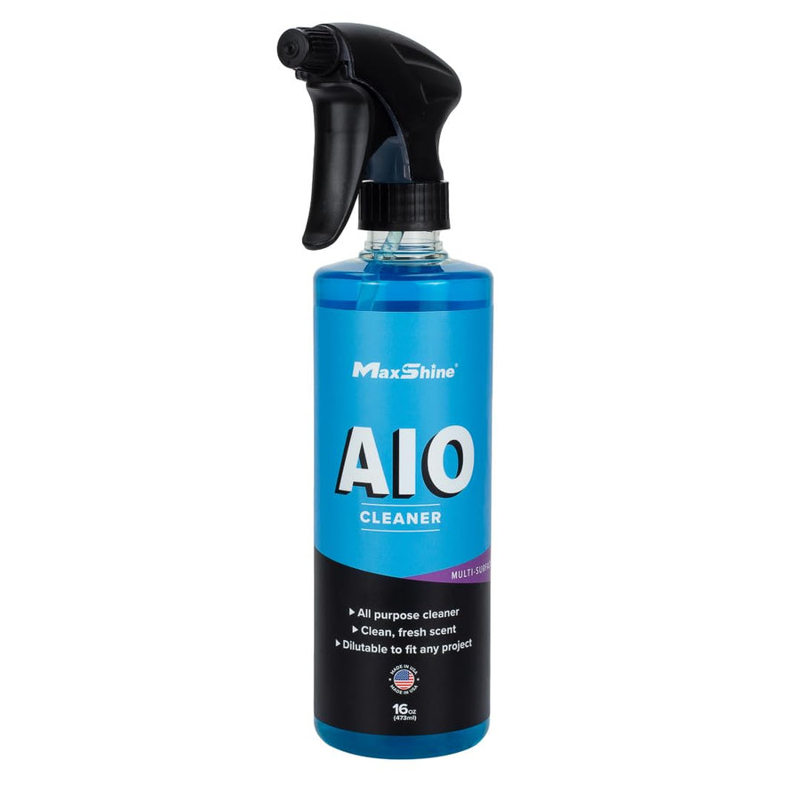 All-in-One Maxshine Cleaner Spray | 16oz, White | Biodegradable Formula, Interior & Exterior Use, Fresh Scent | Removes Grime & Stains for Car Detailing