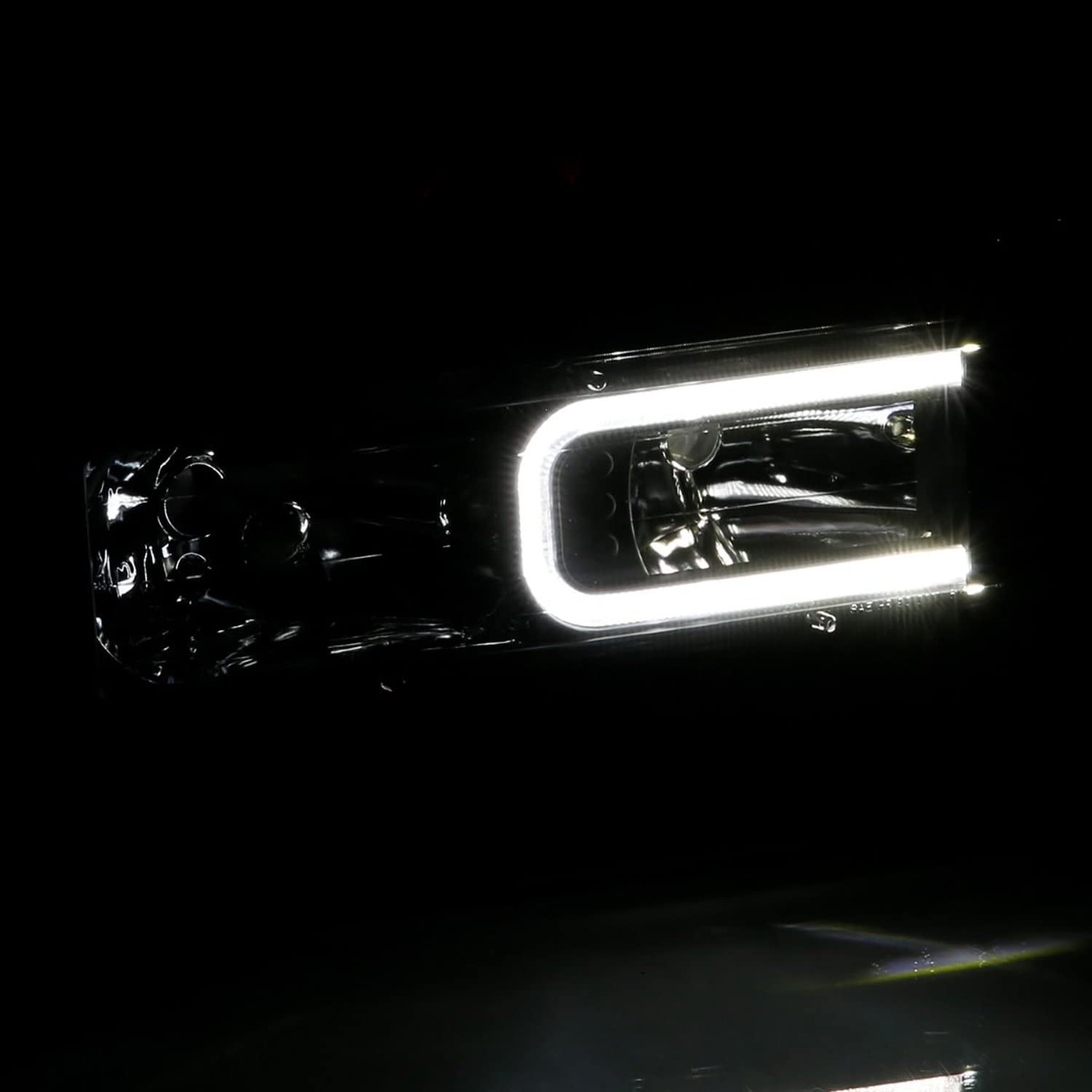 111498 Anzo, Usa Headlights fits Cadillac Escalade