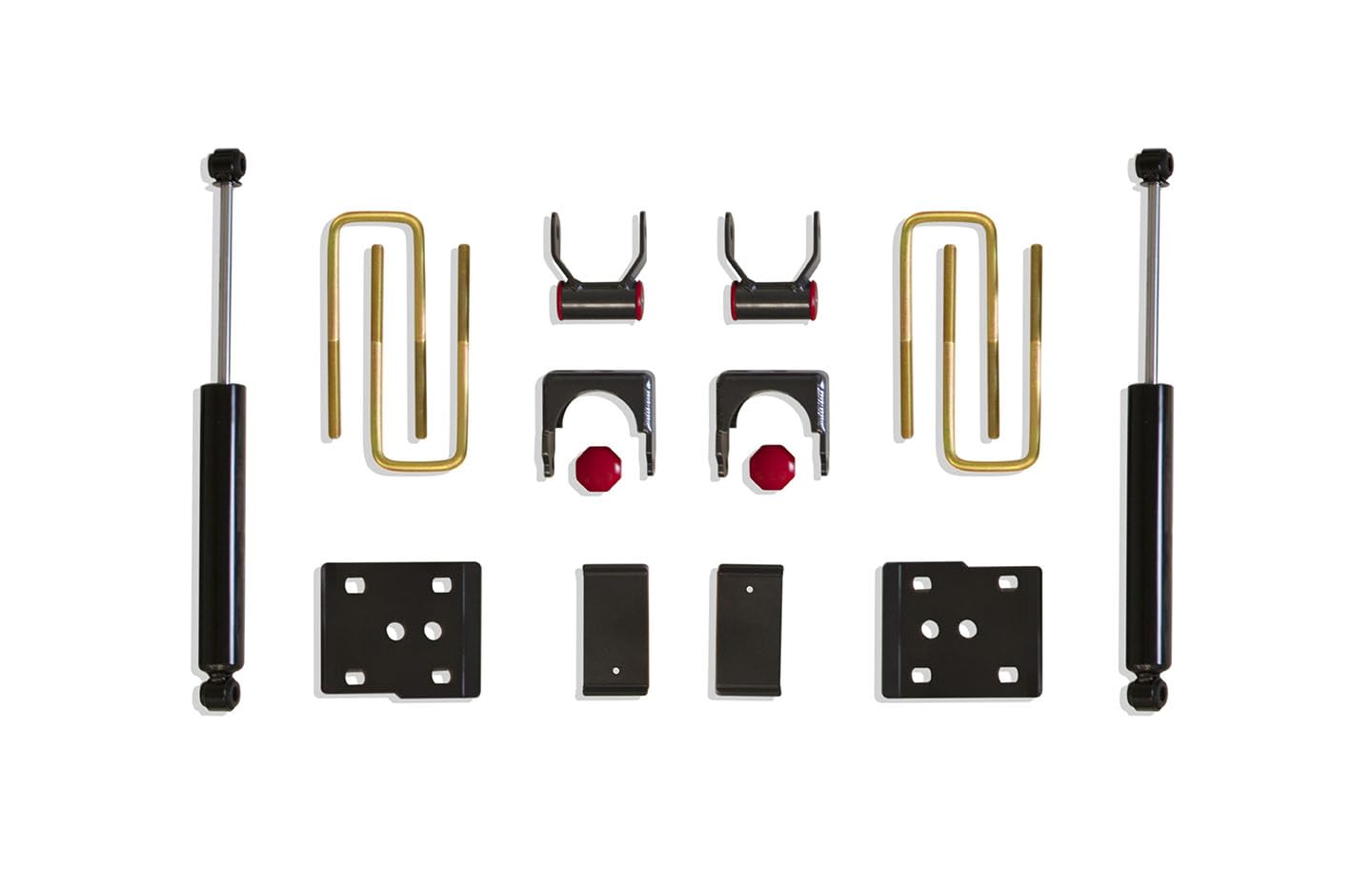 Part# 203250 MaxTrac SUSPENSION'S is A 5" Rear LOWERING Box KIT Including FLIP KIT, Shackles, Bump Stops & Rear Shocks