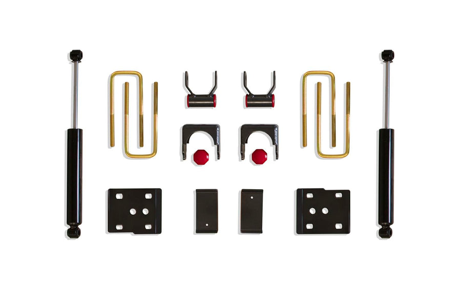Part# 203250 MaxTrac SUSPENSION'S is A 5" Rear LOWERING Box KIT Including FLIP KIT, Shackles, Bump Stops & Rear Shocks