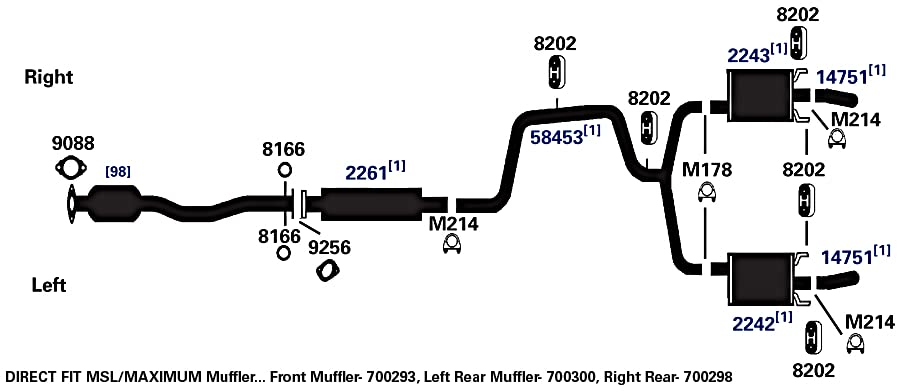 700300 AP Exhaust Products Muffler