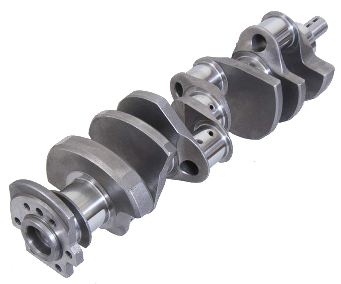 Eagle Specialty Products 3.750 in Stroke Crankshaft, Internal Balance, Cast Iron, 2-Piece Seal, Small Block Chevy, Each