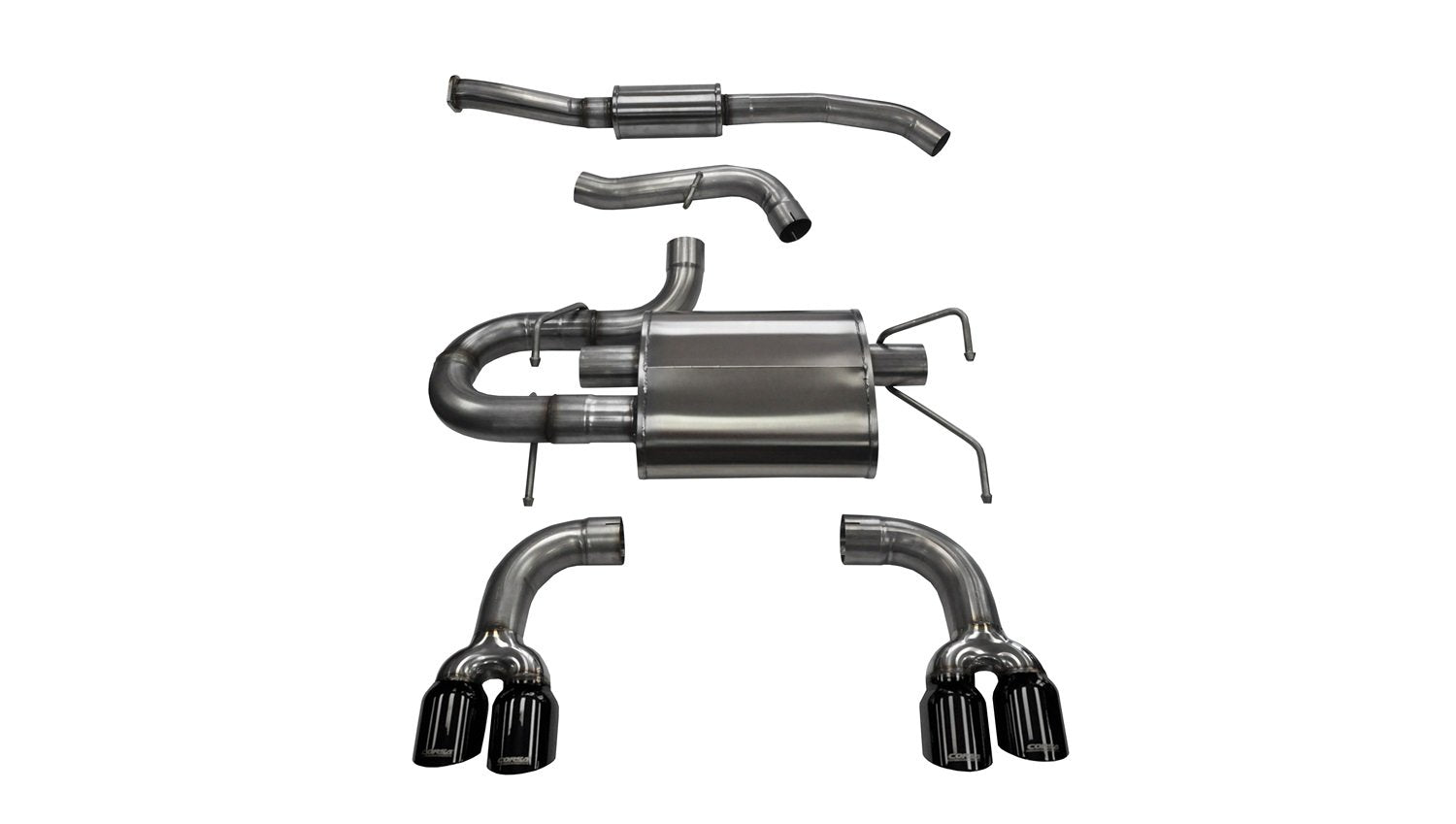 Cat-Back Exhaust System CORSA 14862BLK